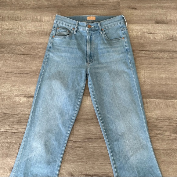 MOTHER The Insider Crop Step Fry Hold My Hand Size 26 - Picture 4 of 12